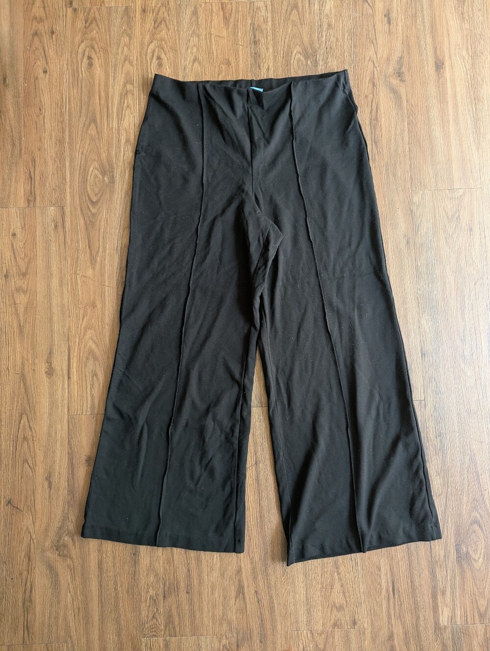 CeCe Black Wide-Leg Dress Pants Sz XL